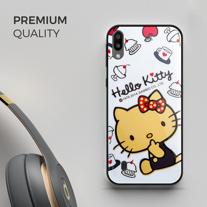 Designer Soft TPU Fancy Back Case Cover for Samsung M10