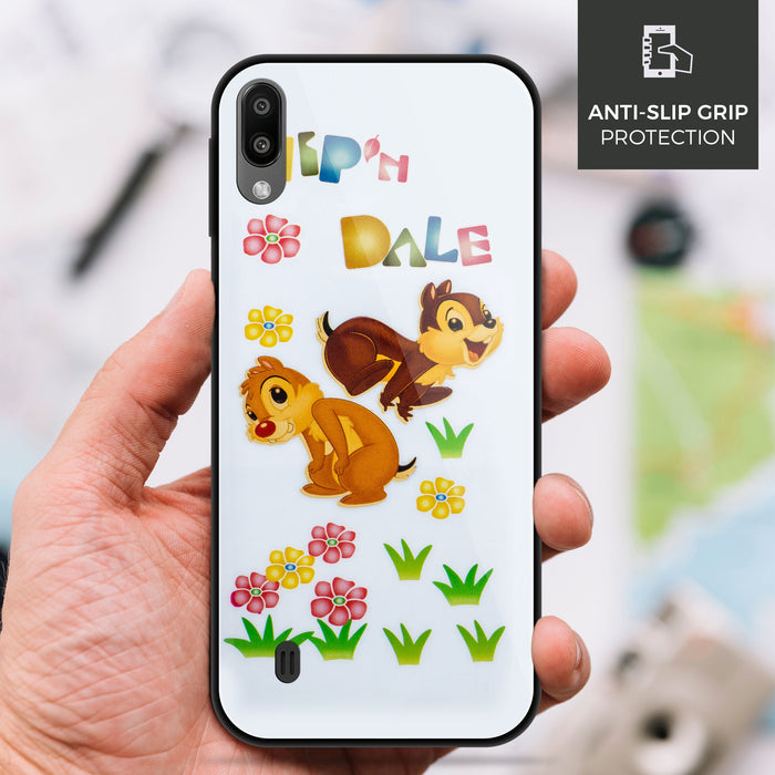 Designer Soft TPU Fancy Back Case Cover for Samsung M10