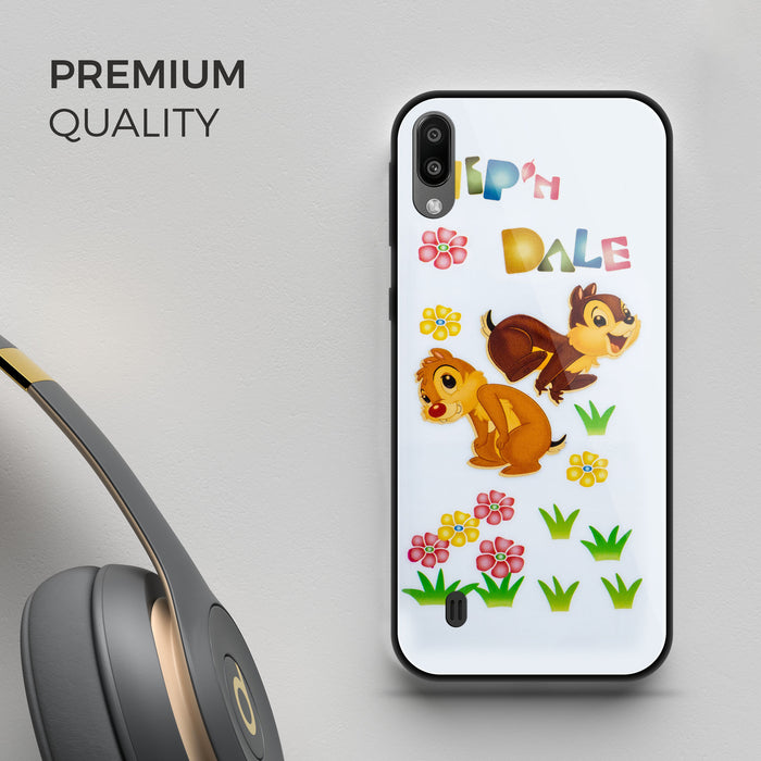 Designer Soft TPU Fancy Back Case Cover for Samsung M10