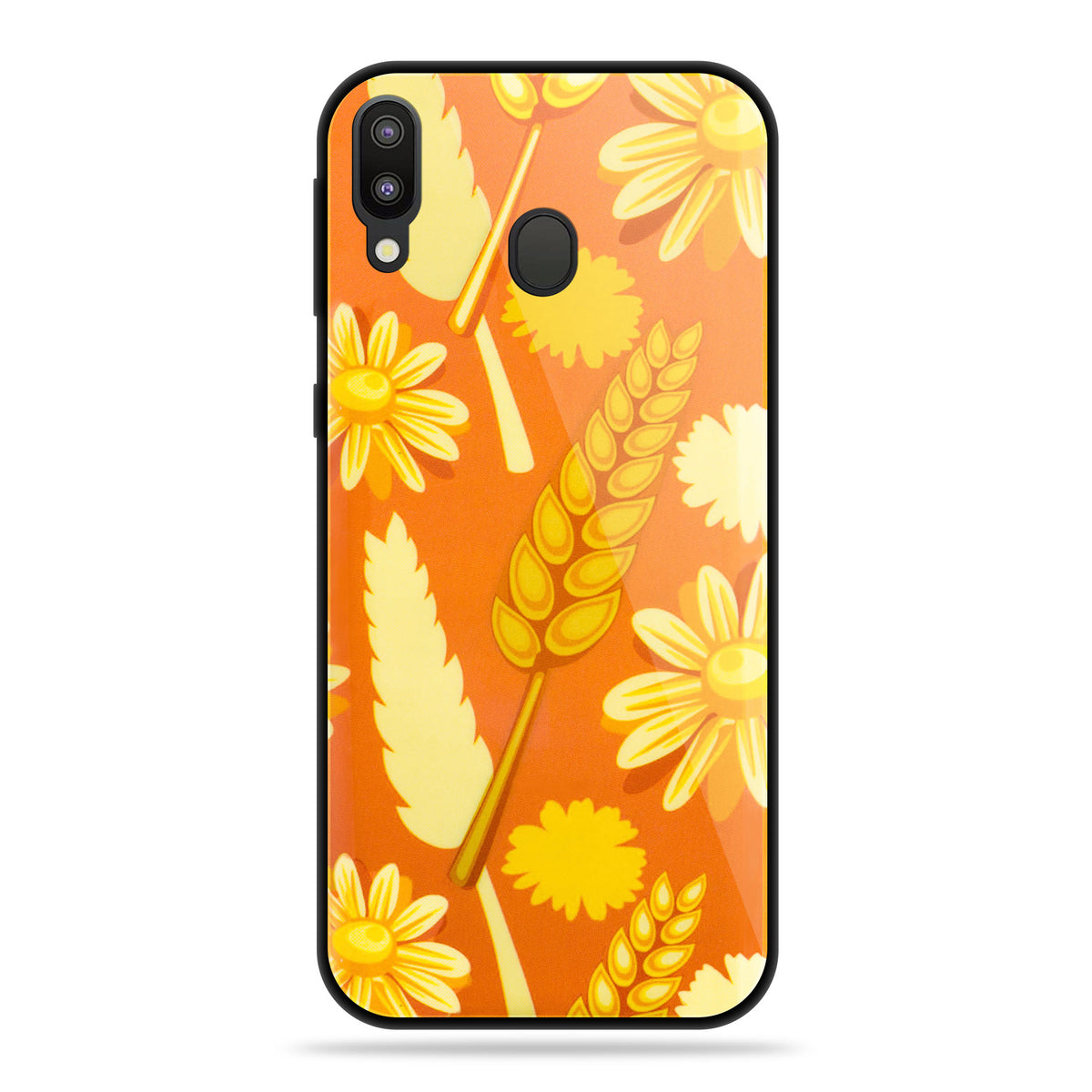 Designer Soft TPU Fancy Back Case Cover for Samsung M20