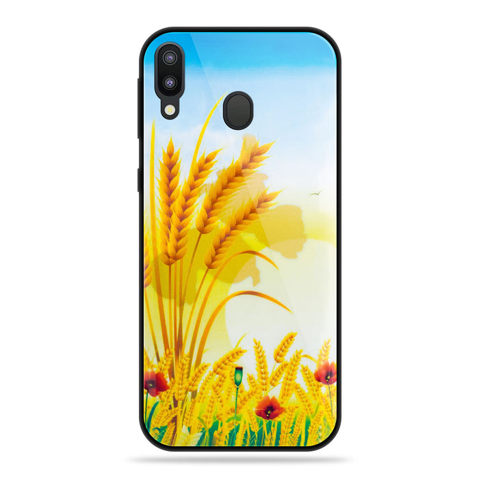 Designer Soft TPU Fancy Back Case Cover for Samsung M20