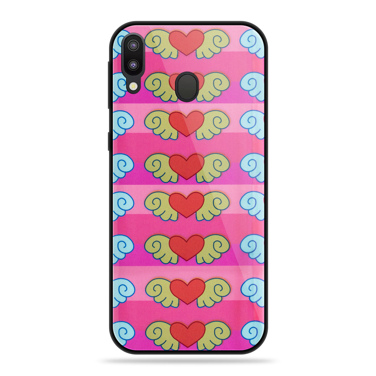 Designer Soft TPU Fancy Back Case Cover for Samsung M20
