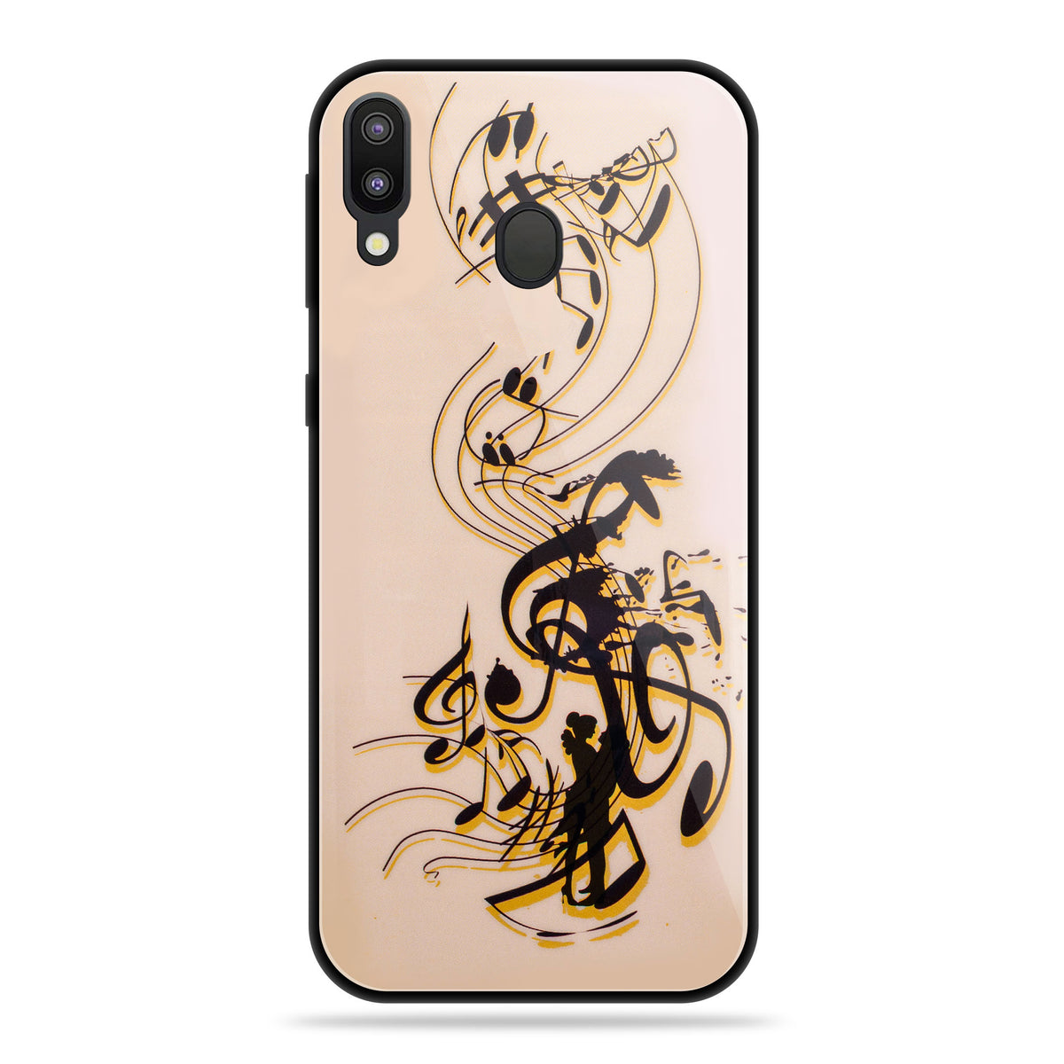 Designer Soft TPU Fancy Back Case Cover for Samsung M20