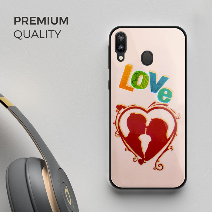 Designer Soft TPU Fancy Back Case Cover for Samsung M20