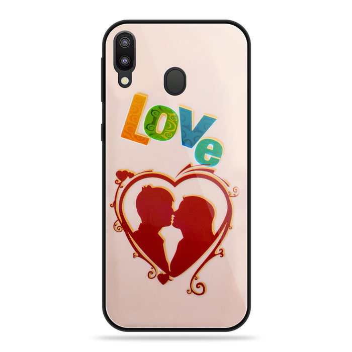 Designer Soft TPU Fancy Back Case Cover for Samsung M20 (24 PCS. SET)