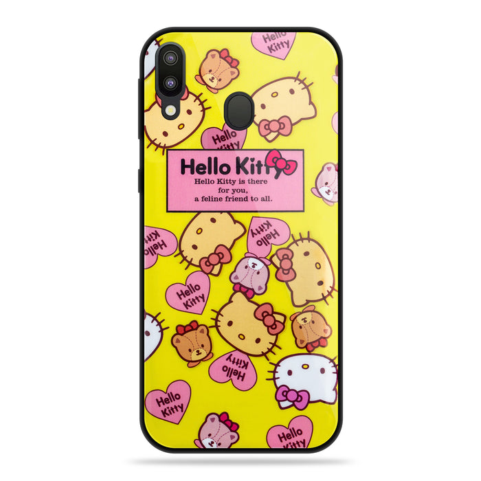 Designer Soft TPU Fancy Back Case Cover for Samsung M20