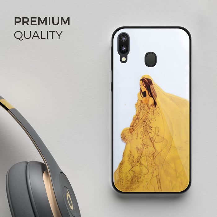 Designer Soft TPU Fancy Back Case Cover for Samsung M20