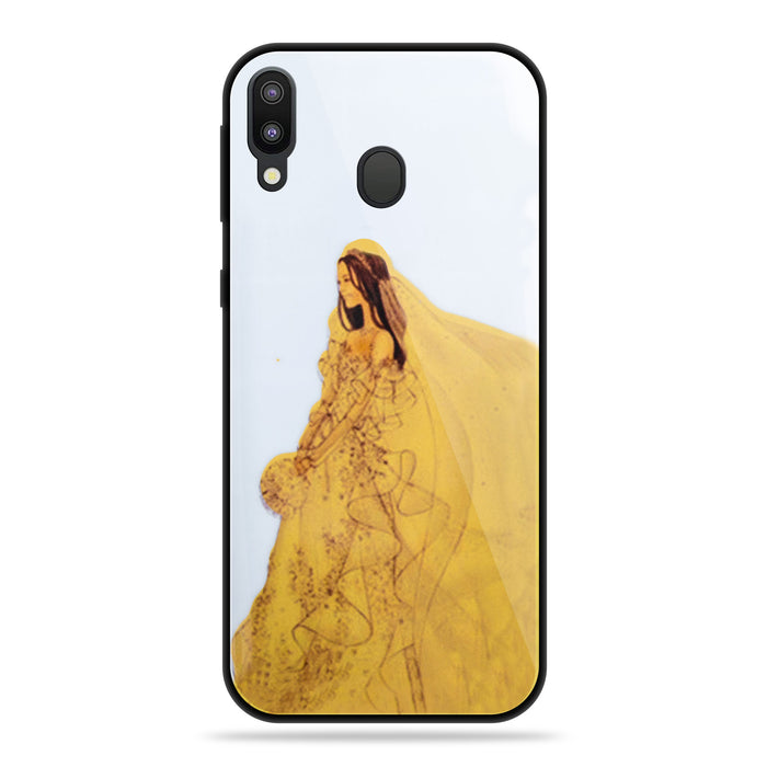 Designer Soft TPU Fancy Back Case Cover for Samsung M20