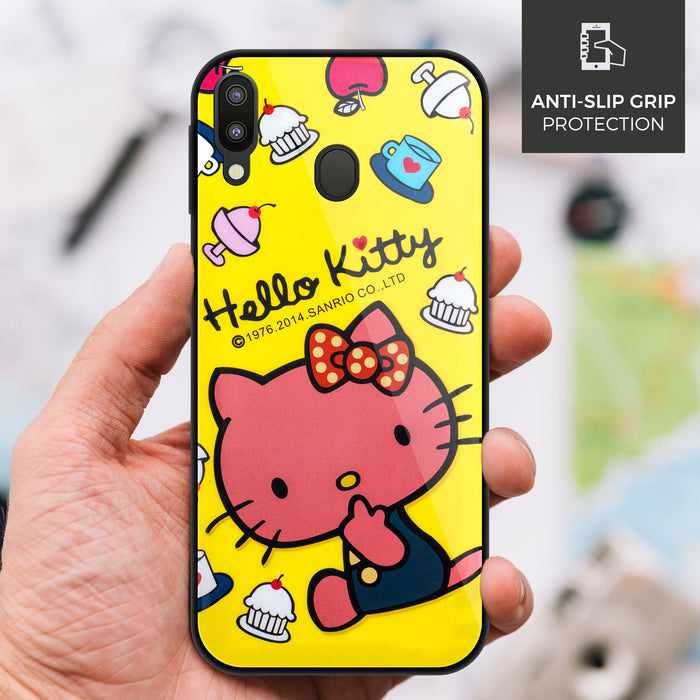 Designer Soft TPU Fancy Back Case Cover for Samsung M20