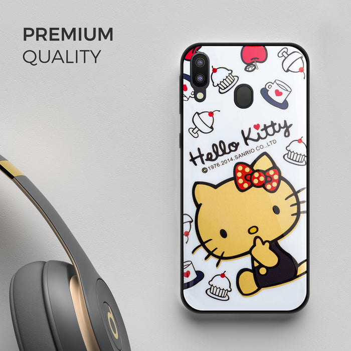 Designer Soft TPU Fancy Back Case Cover for Samsung M20