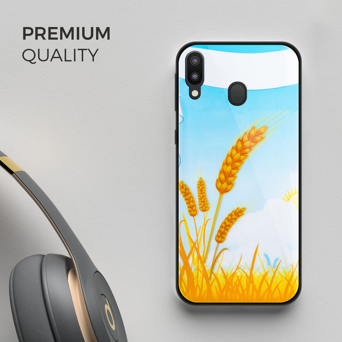 Designer Soft TPU Fancy Back Case Cover for Samsung M20