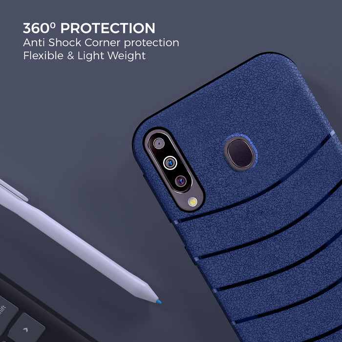 Designer Soft TPU Fancy Back Case Cover for Samsung M30