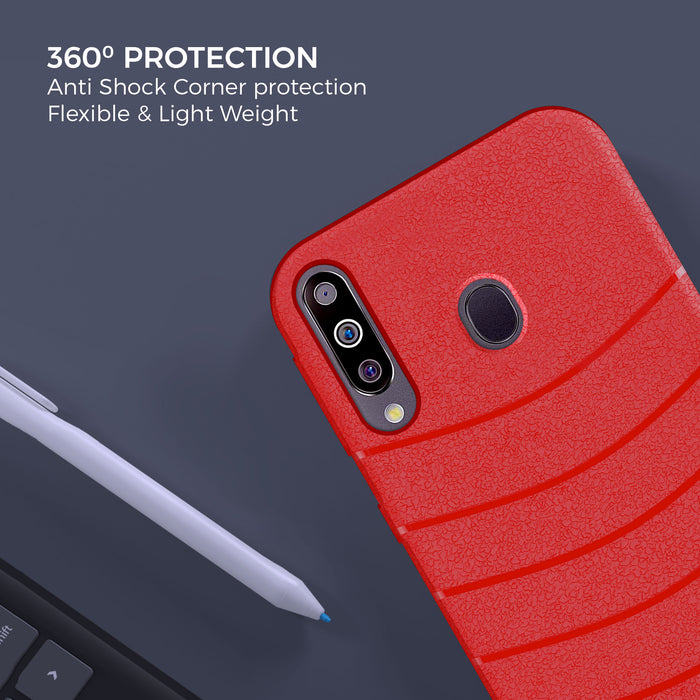 Designer Soft TPU Fancy Back Case Cover for Samsung M30