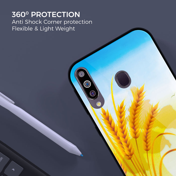 Designer Soft TPU Fancy Back Case Cover for Samsung M30