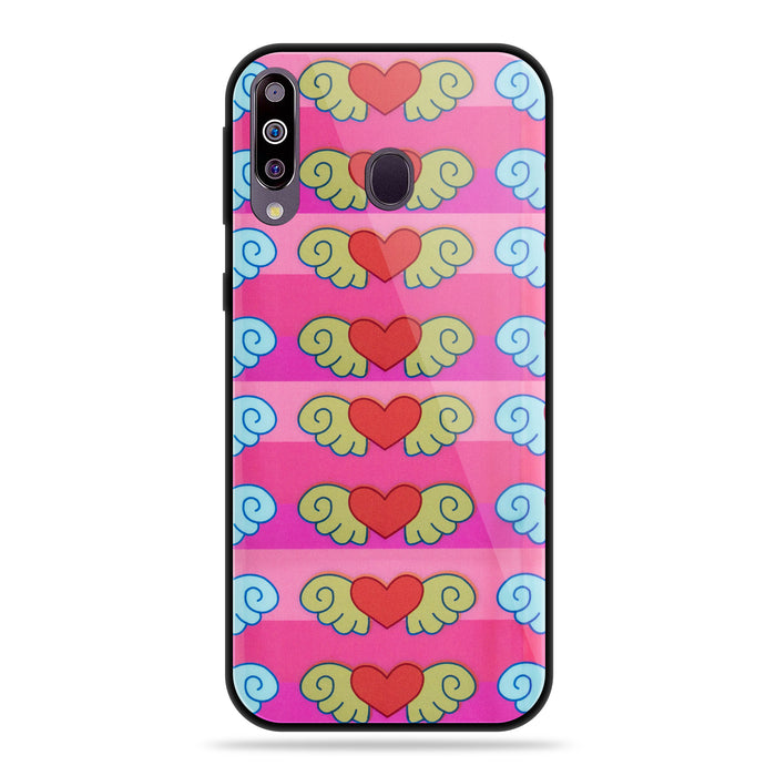 Designer Soft TPU Fancy Back Case Cover for Samsung M30 (24 PCS. SET)