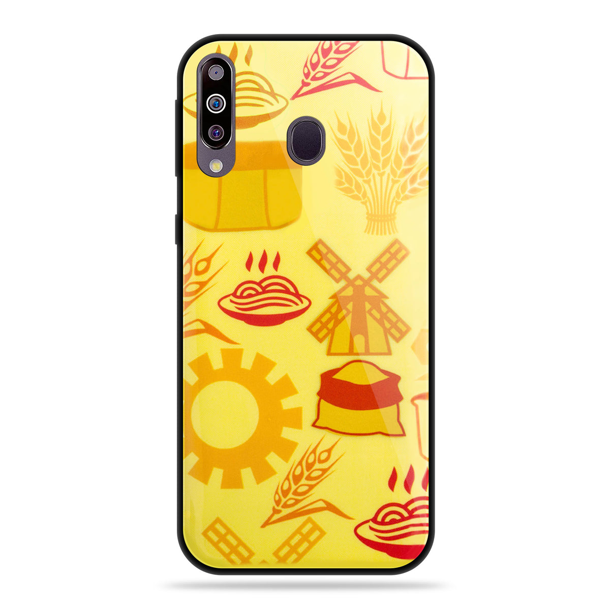 Designer Soft TPU Fancy Back Case Cover for Samsung M30