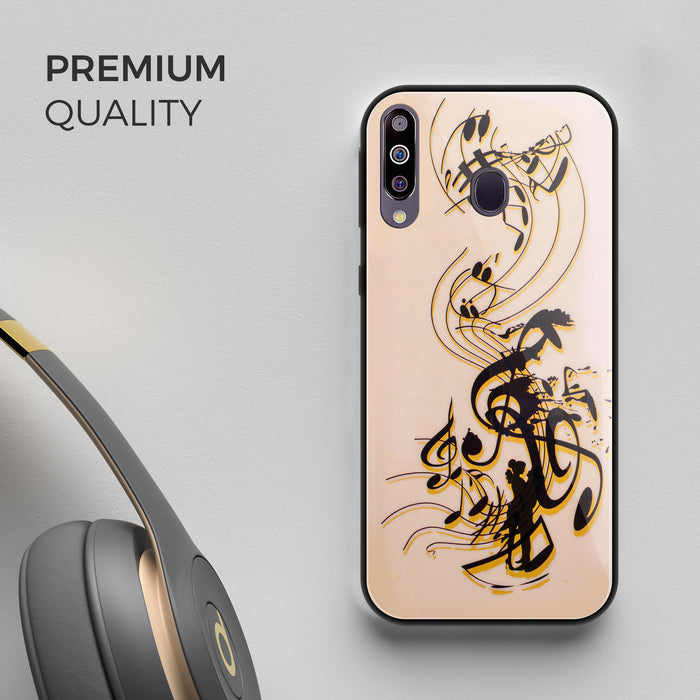 Designer Soft TPU Fancy Back Case Cover for Samsung M30