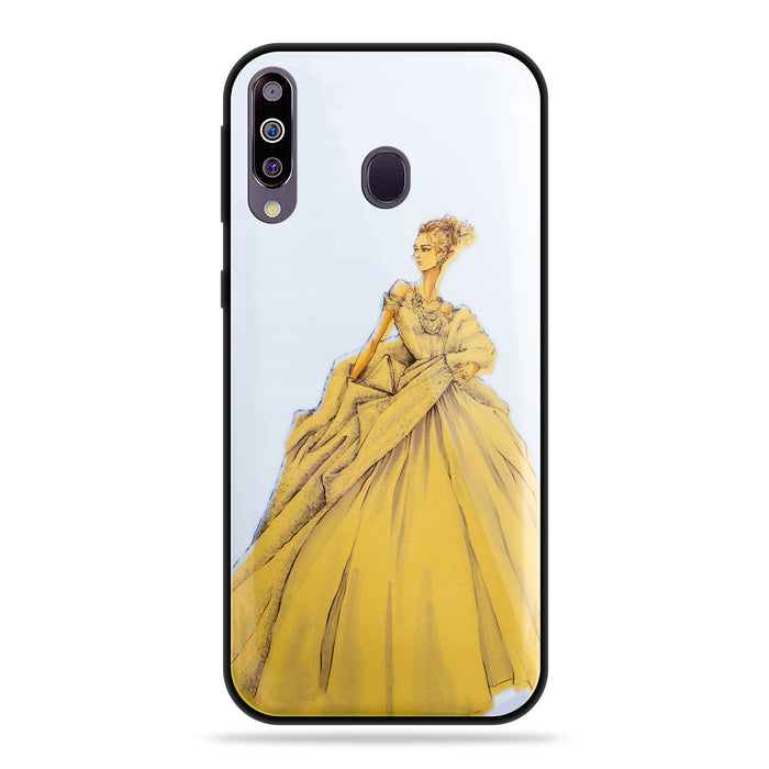 Designer Soft TPU Fancy Back Case Cover for Samsung M30