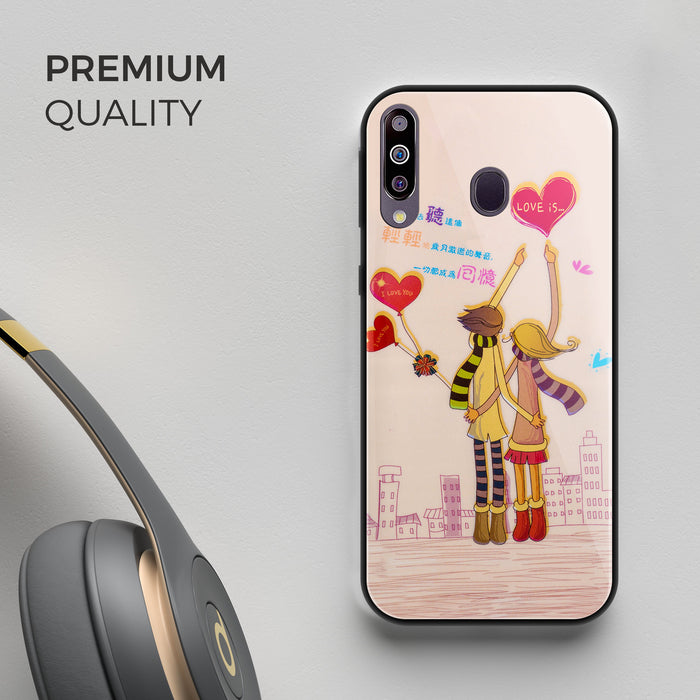 Designer Soft TPU Fancy Back Case Cover for Samsung M30