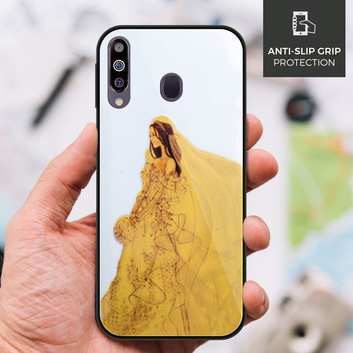 Designer Soft TPU Fancy Back Case Cover for Samsung M30