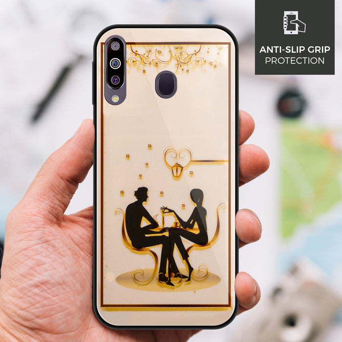 Designer Soft TPU Fancy Back Case Cover for Samsung M30