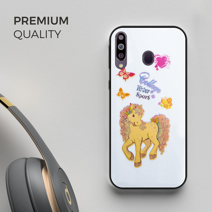 Designer Soft TPU Fancy Back Case Cover for Samsung M30