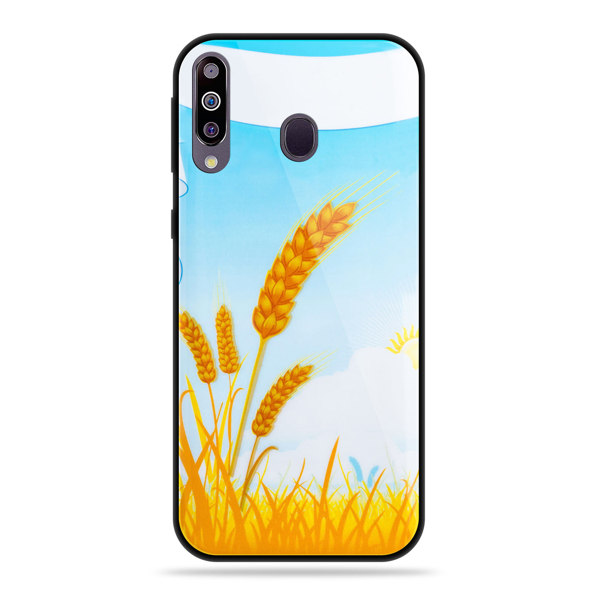 Designer Soft TPU Fancy Back Case Cover for Samsung M30