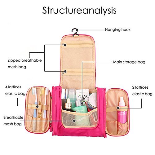 Waterproof Family Travel Toiletry Organizer Kit