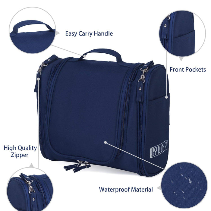 Waterproof Family Travel Toiletry Organizer Kit