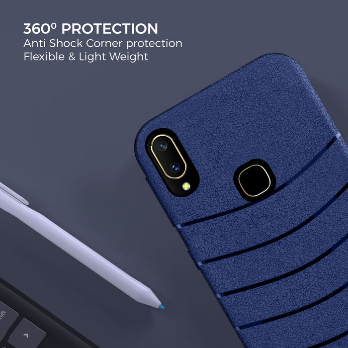 Designer Soft TPU Fancy Back Case Cover for Vivo V11