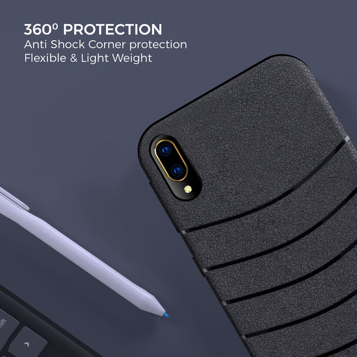 Designer Soft TPU Fancy Back Case Cover for Vivo V11Pro