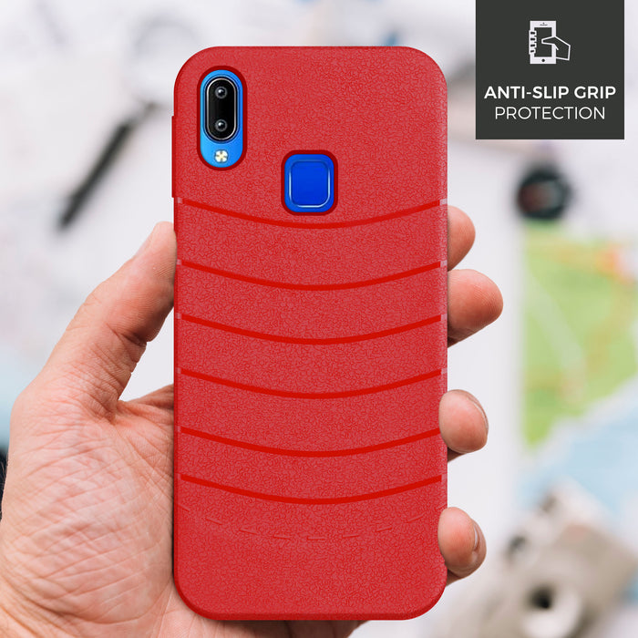 Designer Soft TPU Fancy Back Case Cover for Vivo Y/91