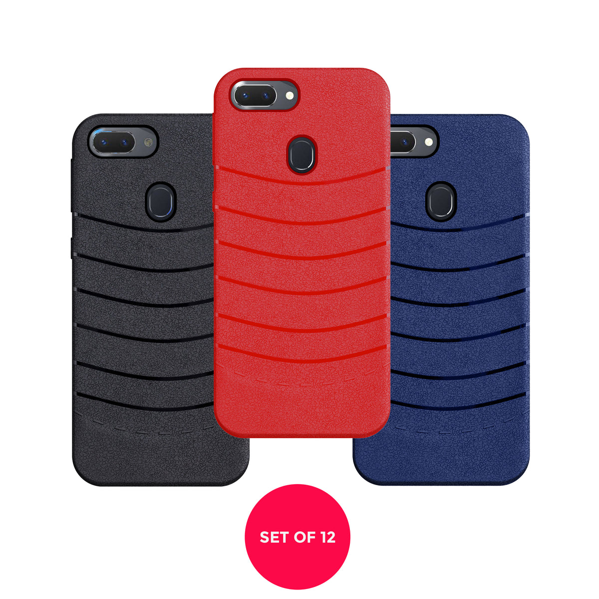 Designer Soft TPU Fancy Back Case Cover for Vivo Y/91i (12 PCS. SET)