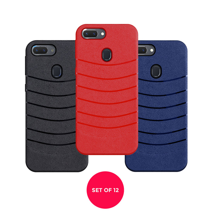 Designer Soft TPU Fancy Back Case Cover for Vivo Y/91i (12 PCS. SET)