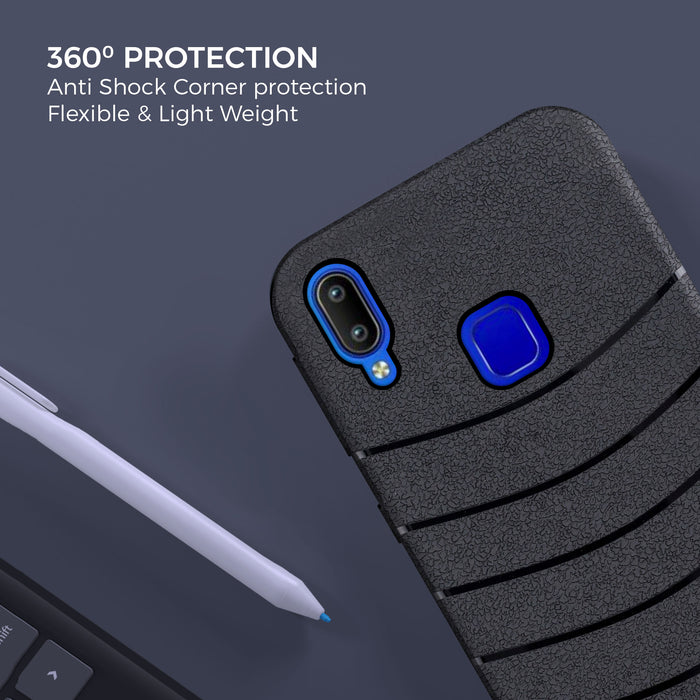 Designer Soft TPU Fancy Back Case Cover for Vivo Y/93