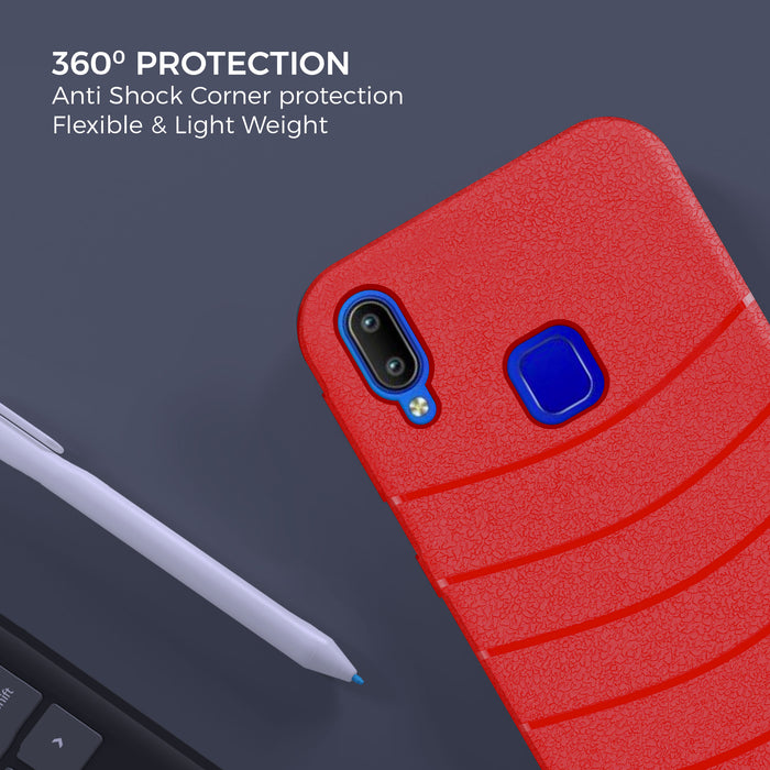 Designer Soft TPU Fancy Back Case Cover for Vivo Y/93