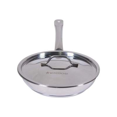 Wonderchef Stanton Fry Pan with SS Lid-24 cm-